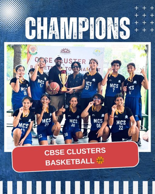 🏀 Mount Carmel School, Anand Niketan Girls Creating History, Inspiring the Future! ✨
Proud moment for MCS as our U-14 Basketball Girls Team clinched the CBSE Clusters Championship with a stellar 21–10 victory over Venkateshwar International, Dwarka! 💪🔥
Now on their way to the CBSE Nationals! 🇮🇳
#MountCarmelSchool #MCSChampions #BasketballQueens #CBSEClusters #RoadToNationals #GirlPower #ProudMoment #CreatingHistory #InspiringTheFuture #CarmelSpirit