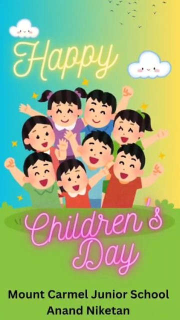 Joy fills the hall of Mount Carmel Junior School, Anand Niketan.
Children’s Day 2025 — celebrating our little stars! 
#mountcarmelschool #mountcarmel #childrensday