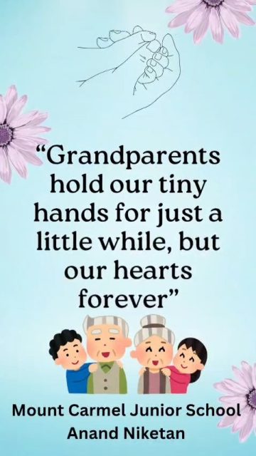 Cherishing the warmth and wisdom of our beloved Grandparents.
Grandparents Day celebration,
Mount Carmel Junior School, Anand Niketan.
29th November, 2025.
#mountcarmel #mountcarmelschool #grandparents #grandparentsday