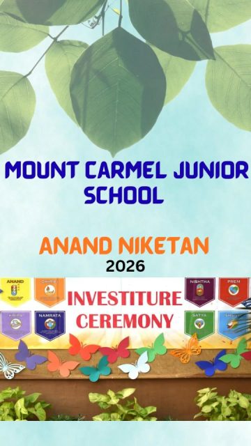Badges pinned, promises made — leading with honesty and pride at the Investiture Ceremony, MCS Junior School, Anand Niketan. 
#mountcarmelschool #future #futureready #investitureceremony