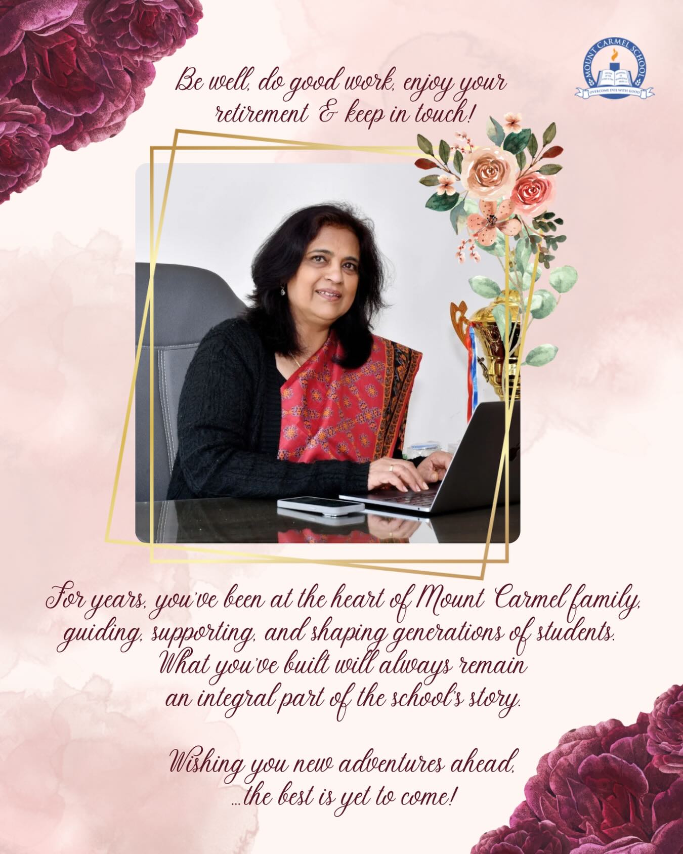 Farewell is not a goodbye, just a new beginning!