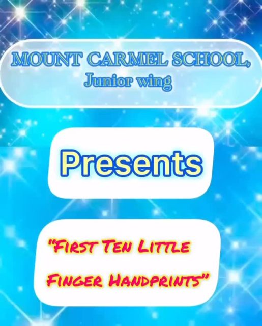 Little fingers dipped in colours, creating beautiful handprints full of joy!