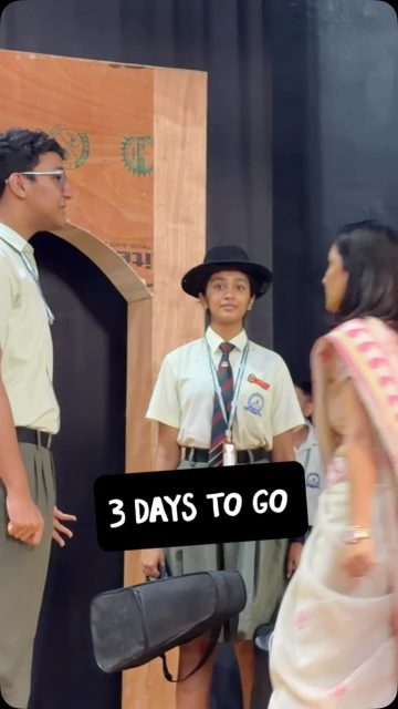 Three days to go! 🎶✨
The excitement is building, the stage is waiting… and the music is almost here! The Sound of Music | Mount Carmel School, Dwarka